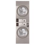 Secadoras de Gas Apiladas Crossover® by Wascomat de 7.0 Pies Cúbicos, Con o Sin Monedas, Gris